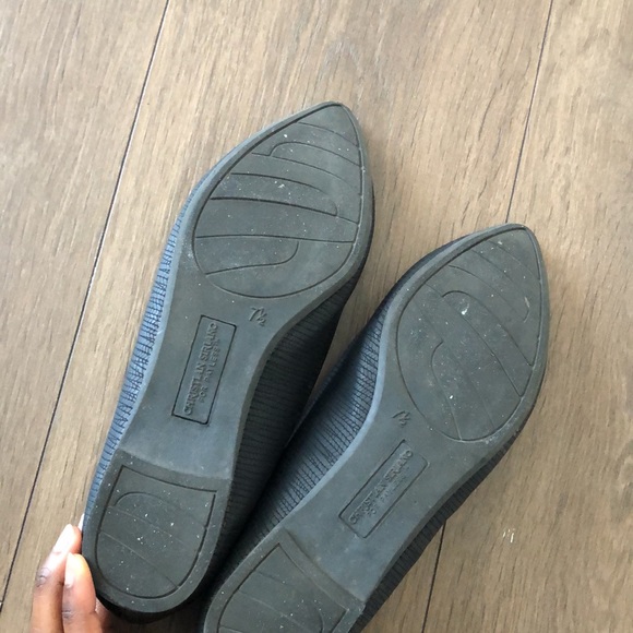 Black Christian Siriano flats - Picture 3 of 5